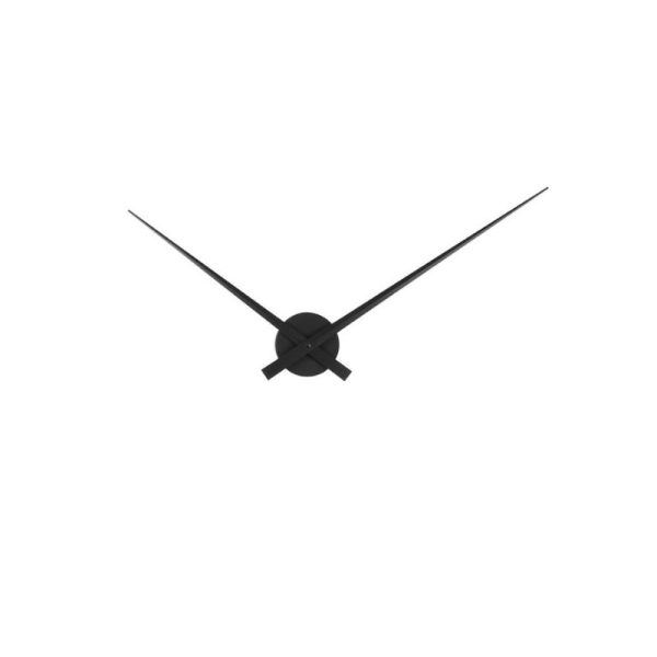 Laikrodis LITTLE BIG Ø90 juodos spalvos