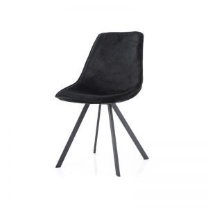 Kėdė BELLE 50x63x83h juodos spalvos