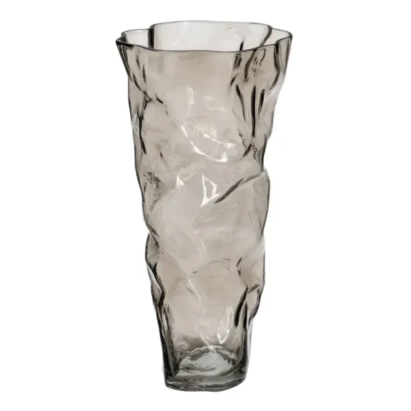 Vaza GREY GLASS pilka