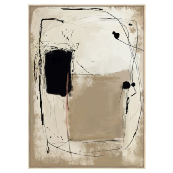 Paveikslas ABSTRACT 100x140 rusvas