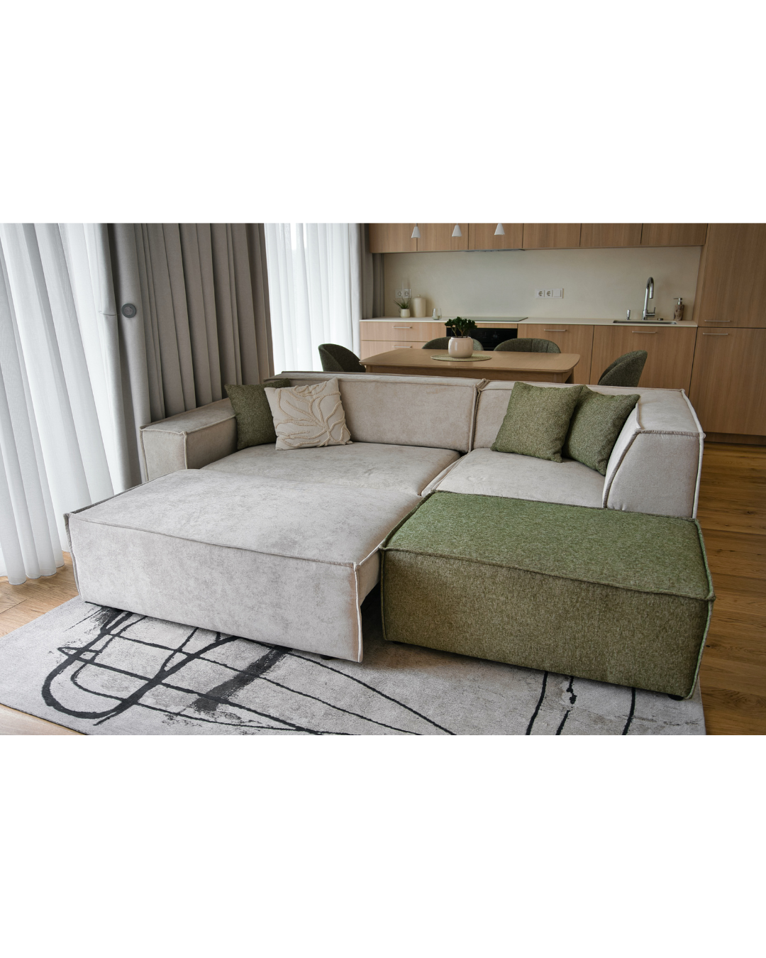 Modulinė sofa FINDY 258 rusva - Image 3