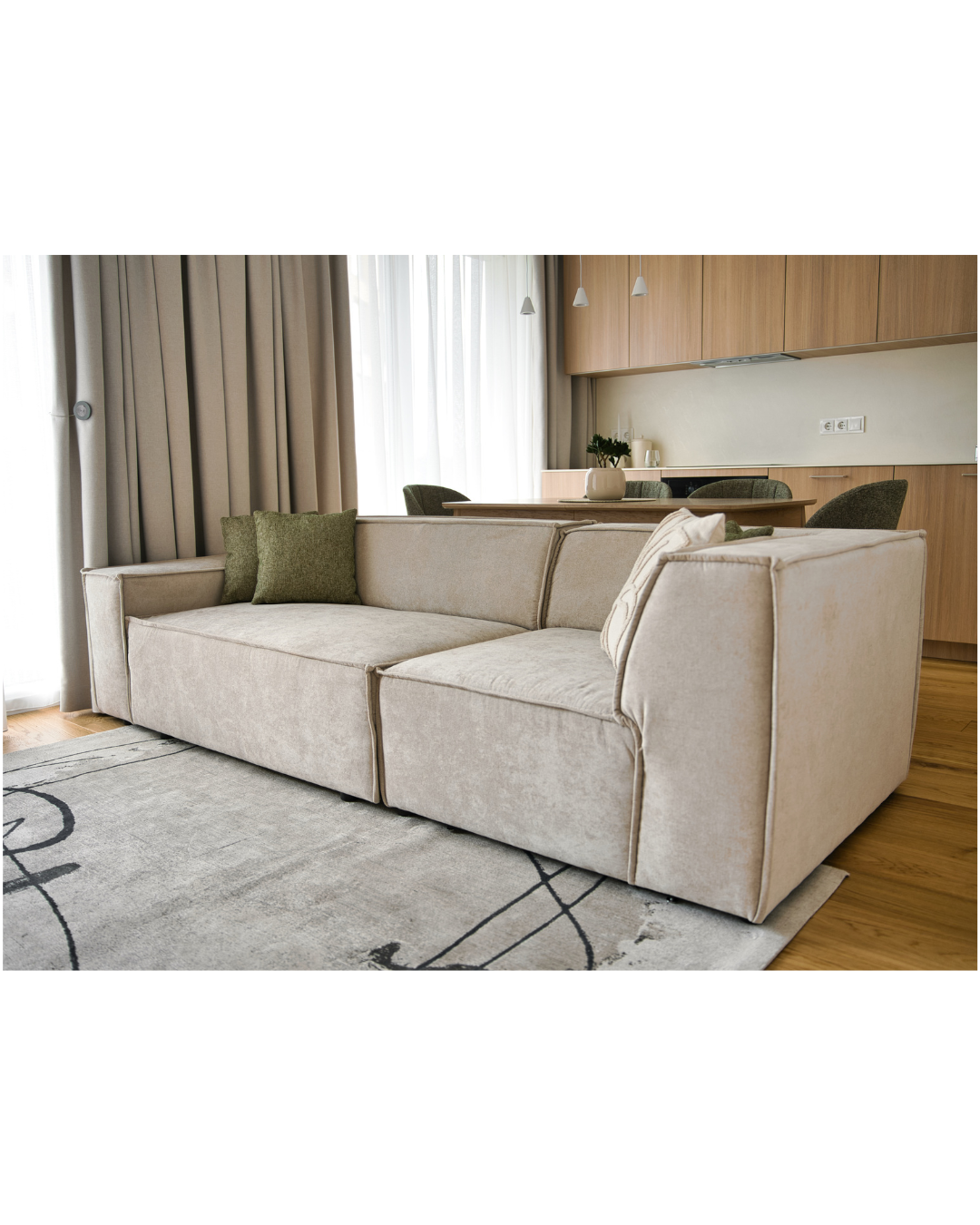 Modulinė sofa FINDY 258 rusva - Image 4