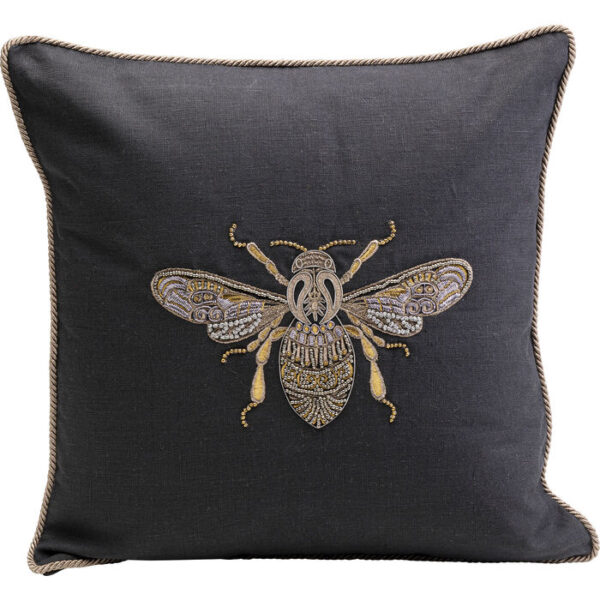 Pagalvėlė GLITTER BEE 40x40 juoda
