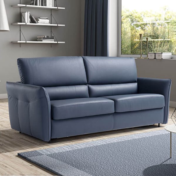 Sofa-lova SMACK 195x103x95h tamsiai mėlyna