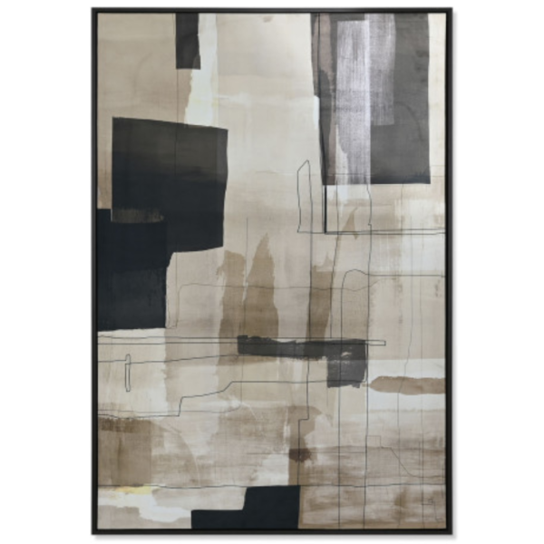 Paveikslas VELVET BALANCE 83x123 rudas