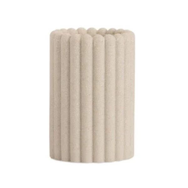 Dantų šepetėlių laikiklis STRIPES beige
