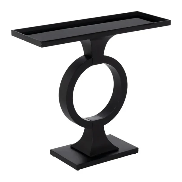 Konsolė GLASSEH 90 juoda