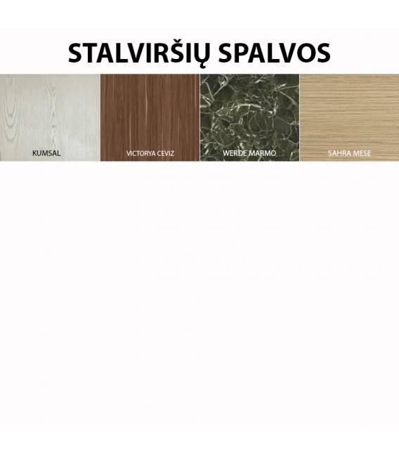 Išskleidžiamas stalas DIAMOND 95(175) travertino - Image 11