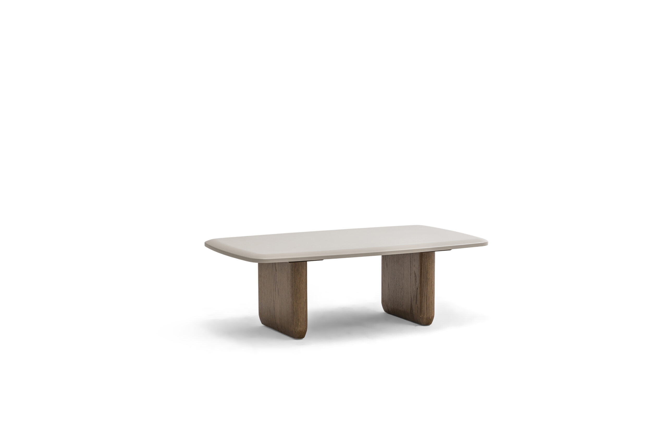 Kavos staliukas ZEN 120 cream/walnut - Image 3