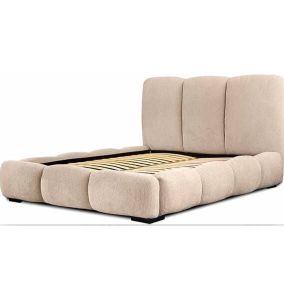 Miegamojo lova VELVET 190 rusva