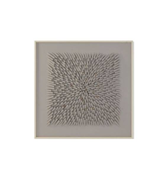 Paveikslas ABSTRACT 3D 100x100 rusvas