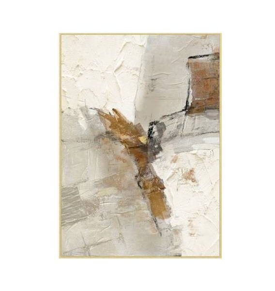 Paveikslas ABSTRACT 103x143 rusvas