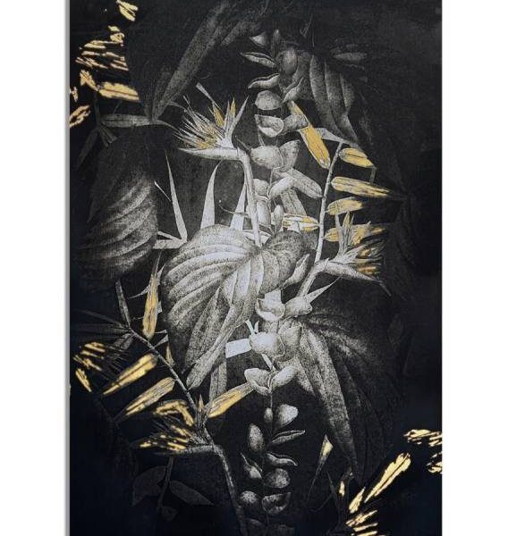 Paveikslas ORO 80x120 juodas