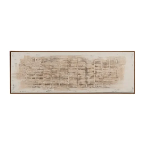 Paveikslas TEXTURA 153x53 rudas
