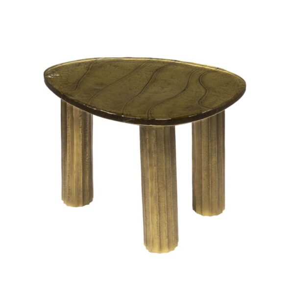 Šoninis staliukas CLIPSE S 51 Antique gold