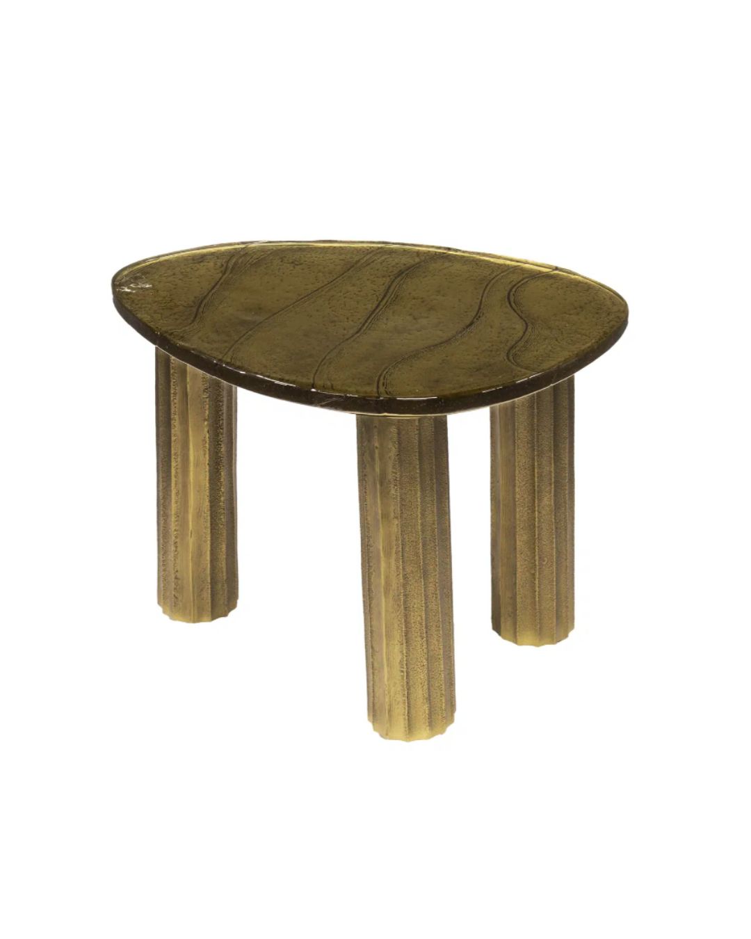 Šoninis staliukas CLIPSE S 51 Antique gold