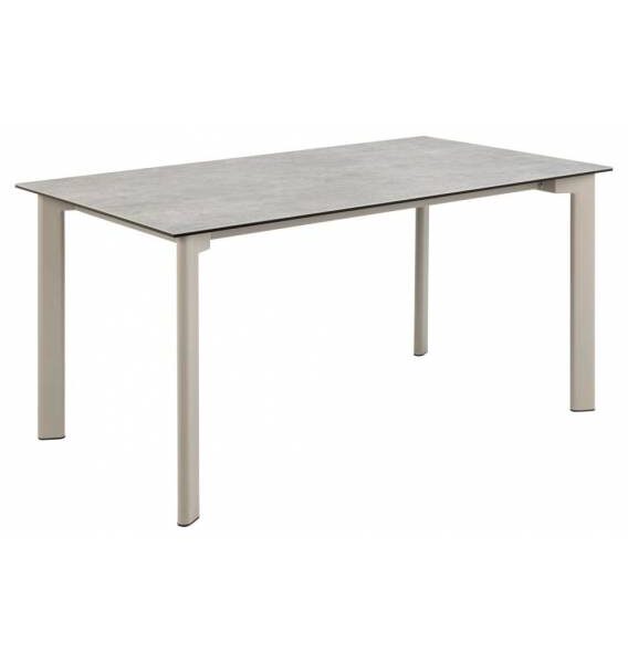 Stalas PALERMO 160x90x75 pilkas