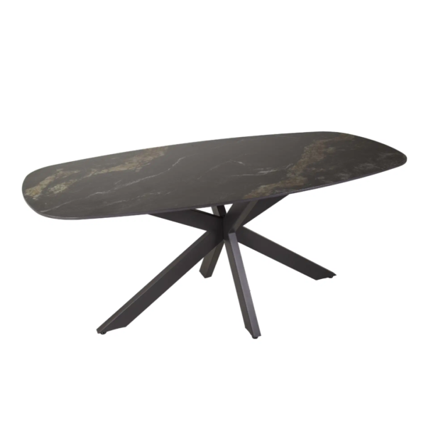 Stalas SPIDER DANISH 180 pilkas