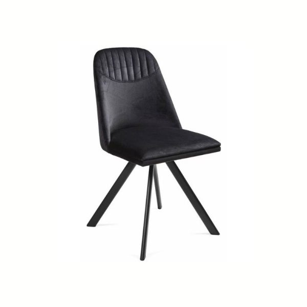 Kėdė ROUND 46x55x86h juoda