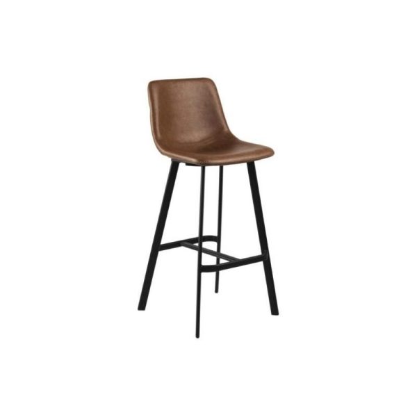 Baro kėdė OREGON 46.5x50x103h konjako ruda
