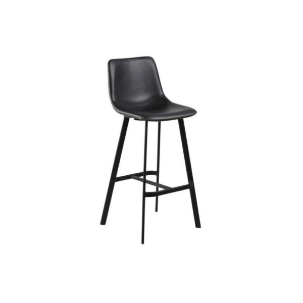 Baro kėdė OREGON 46.5x50x103h juoda
